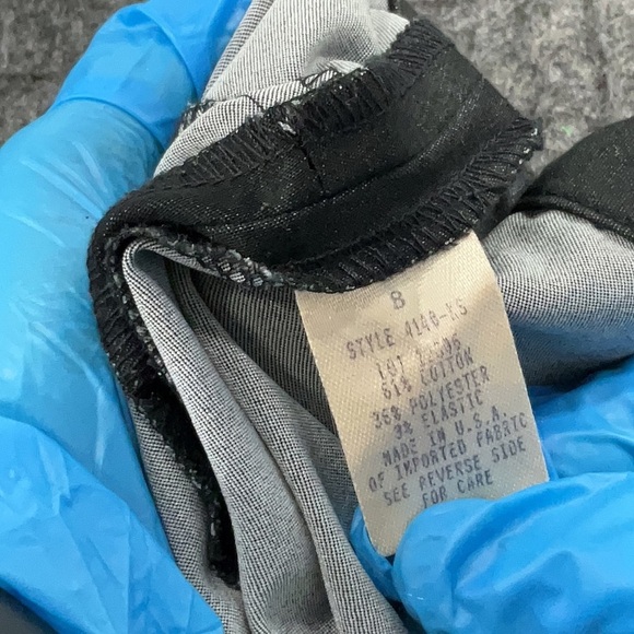 Size 8 DONNA DEGNAN Black Shorts - Picture 2 of 4